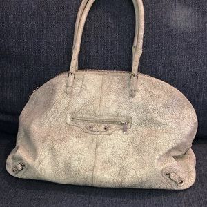 Agneau grey marbled balenciaga